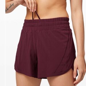Lululemon Women’s Track That Mid-Rise Lined Short 5”